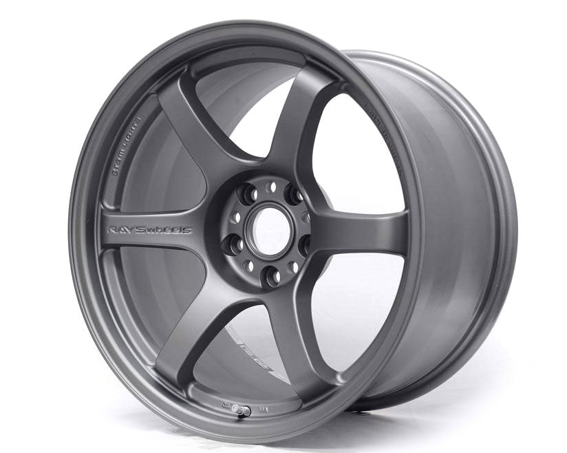 Gram Lights 57DR 18x9.5 +38 5-114.3 Grace Silver Wheel