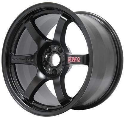 Gram Lights 57DR 18x9.5 +38 5-114.3 Semi Gloss Black Wheel