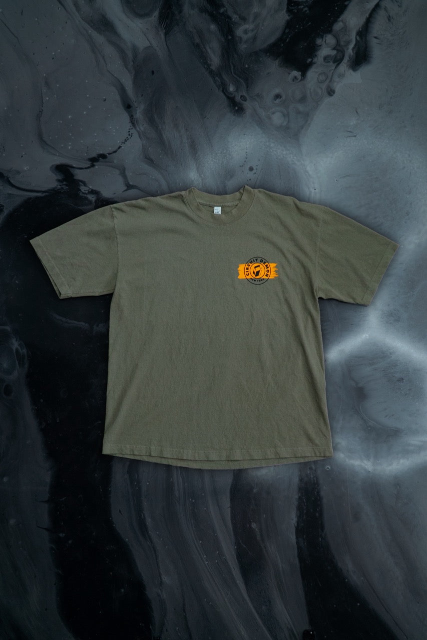 No Laws Tee /// Army Green