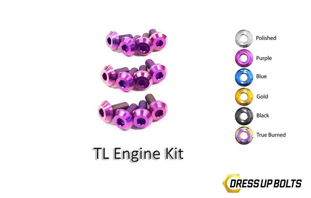 Acura TL (2004-2008) Titanium Dress Up Bolts Engine Kit - DressUpBolts.com