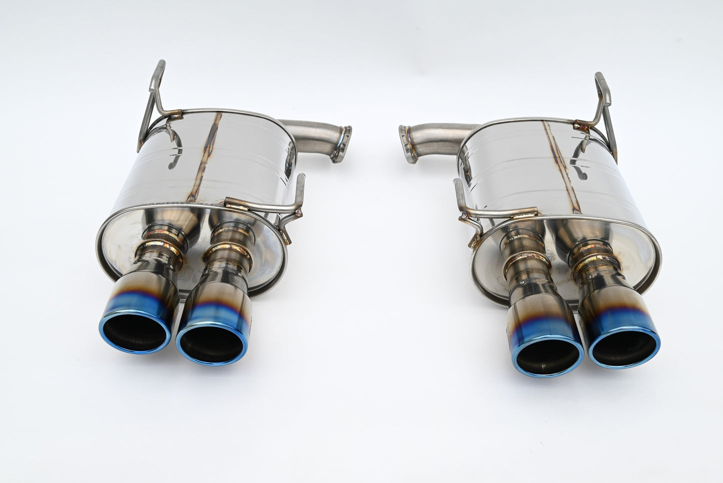 Invidia 2022+ WRX Q300 3.5" ROLLED DUAL WALL Burnt Titanium TIP AXLE BACK