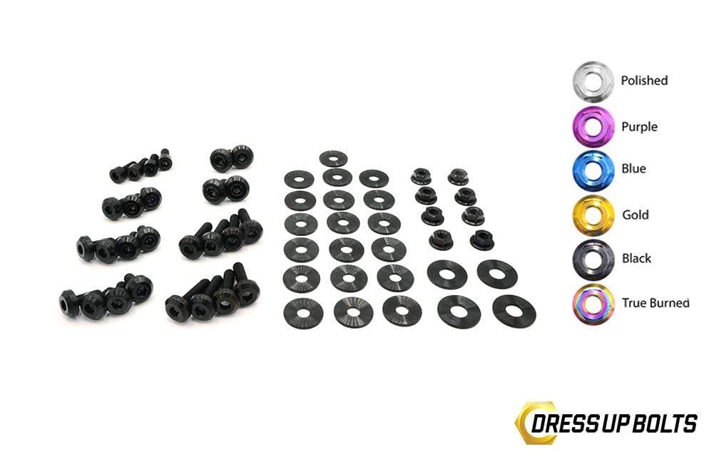 Hyundai Veloster (2019+) Titanium Dress Up Bolts Engine Bay Kit - DressUpBolts.com