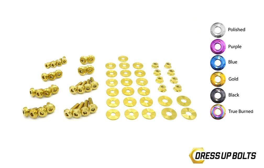 Hyundai Veloster (2019+) Titanium Dress Up Bolts Engine Bay Kit - DressUpBolts.com