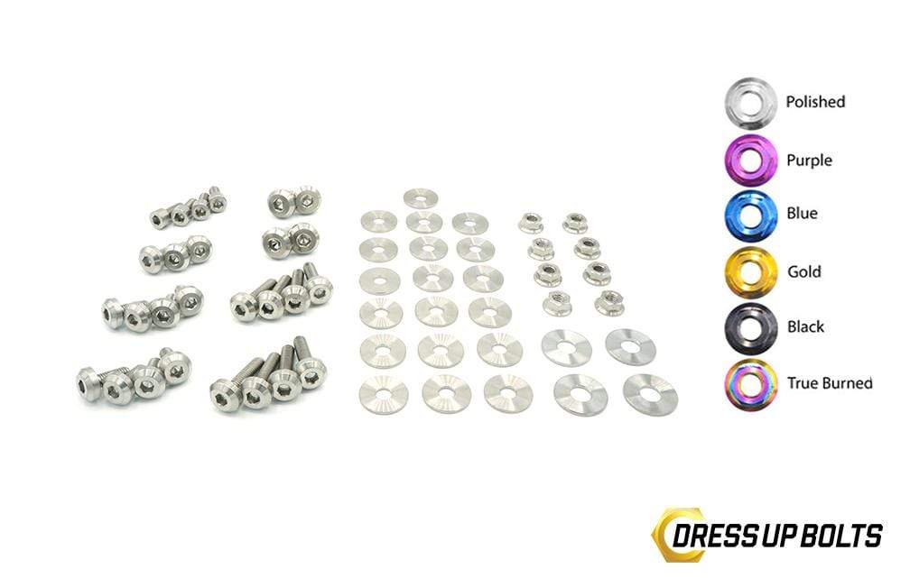 Hyundai Veloster (2019+) Titanium Dress Up Bolts Engine Bay Kit - DressUpBolts.com