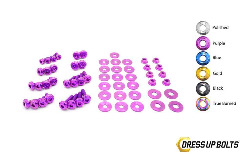 Hyundai Veloster (2019+) Titanium Dress Up Bolts Engine Bay Kit - DressUpBolts.com