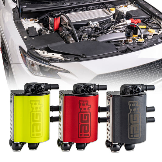 IAG Air Oil Separator AOS For 2022 + WRX Neon Yellow