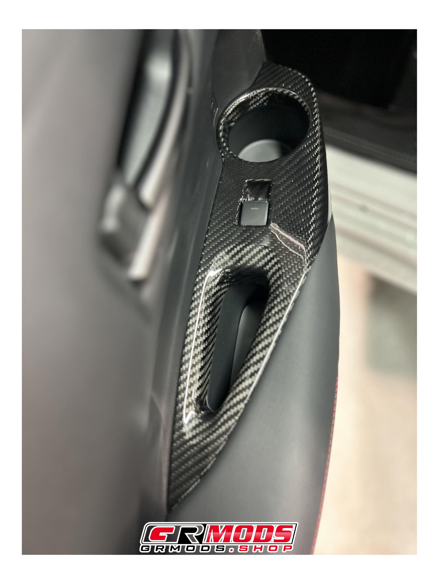 CARBON FIBER GR COROLLA DOOR PANEL TRIM/SWITCH COVERS