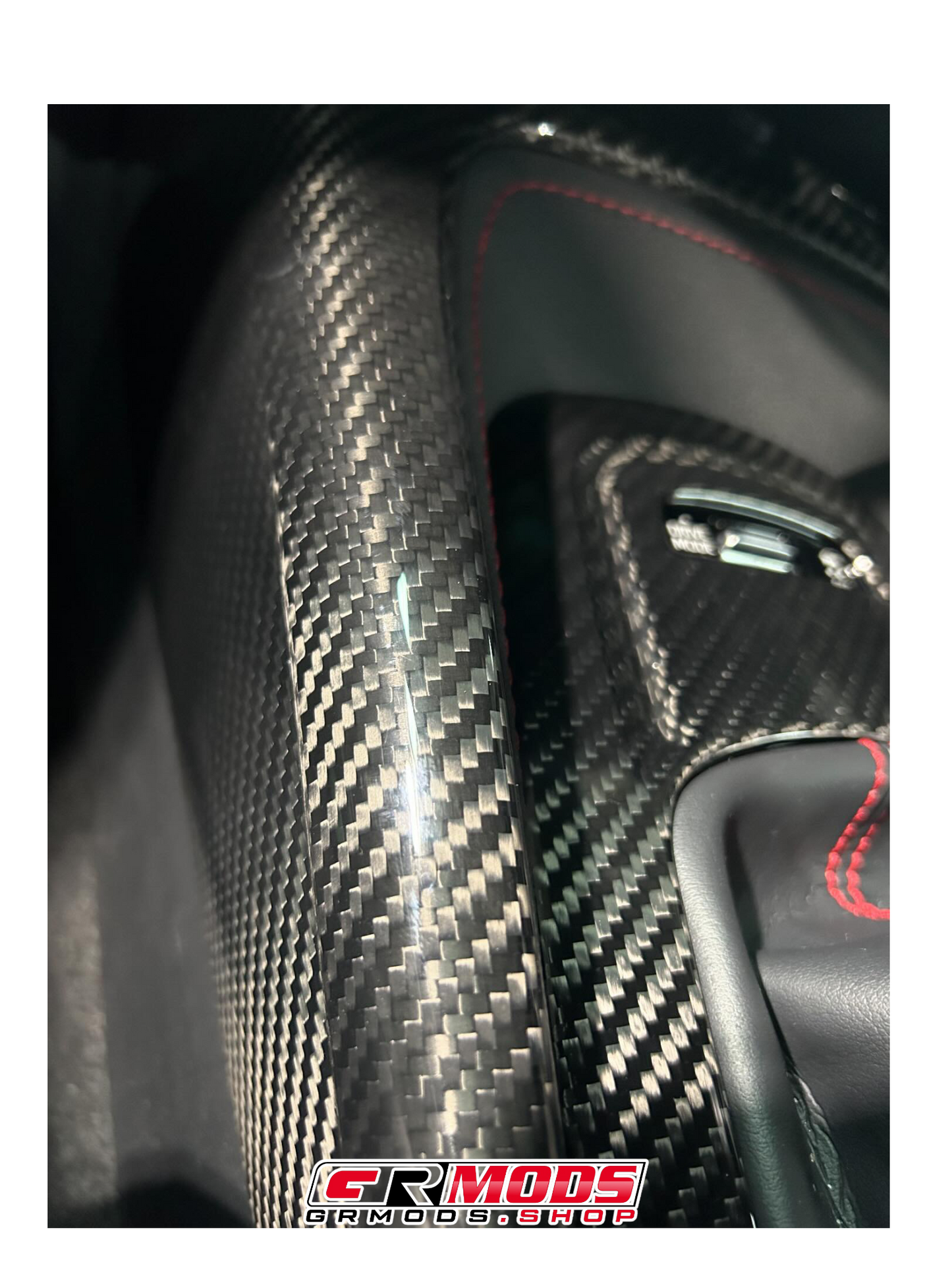 CARBON FIBER GR COROLLA SHIFT PANEL SIDE COVER