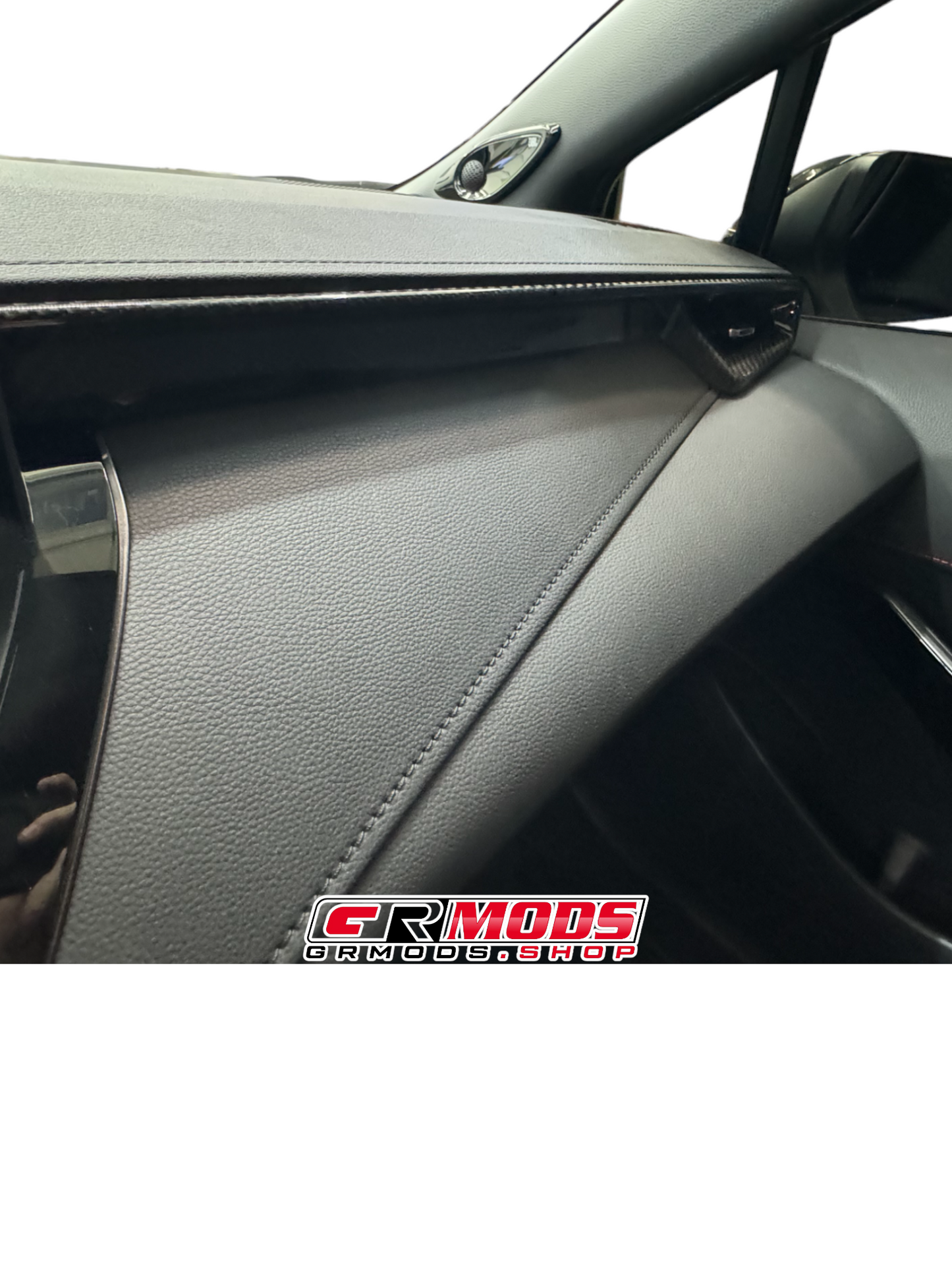 CARBON FIBER GR COROLLA DASH VENT FASCIA COVERS