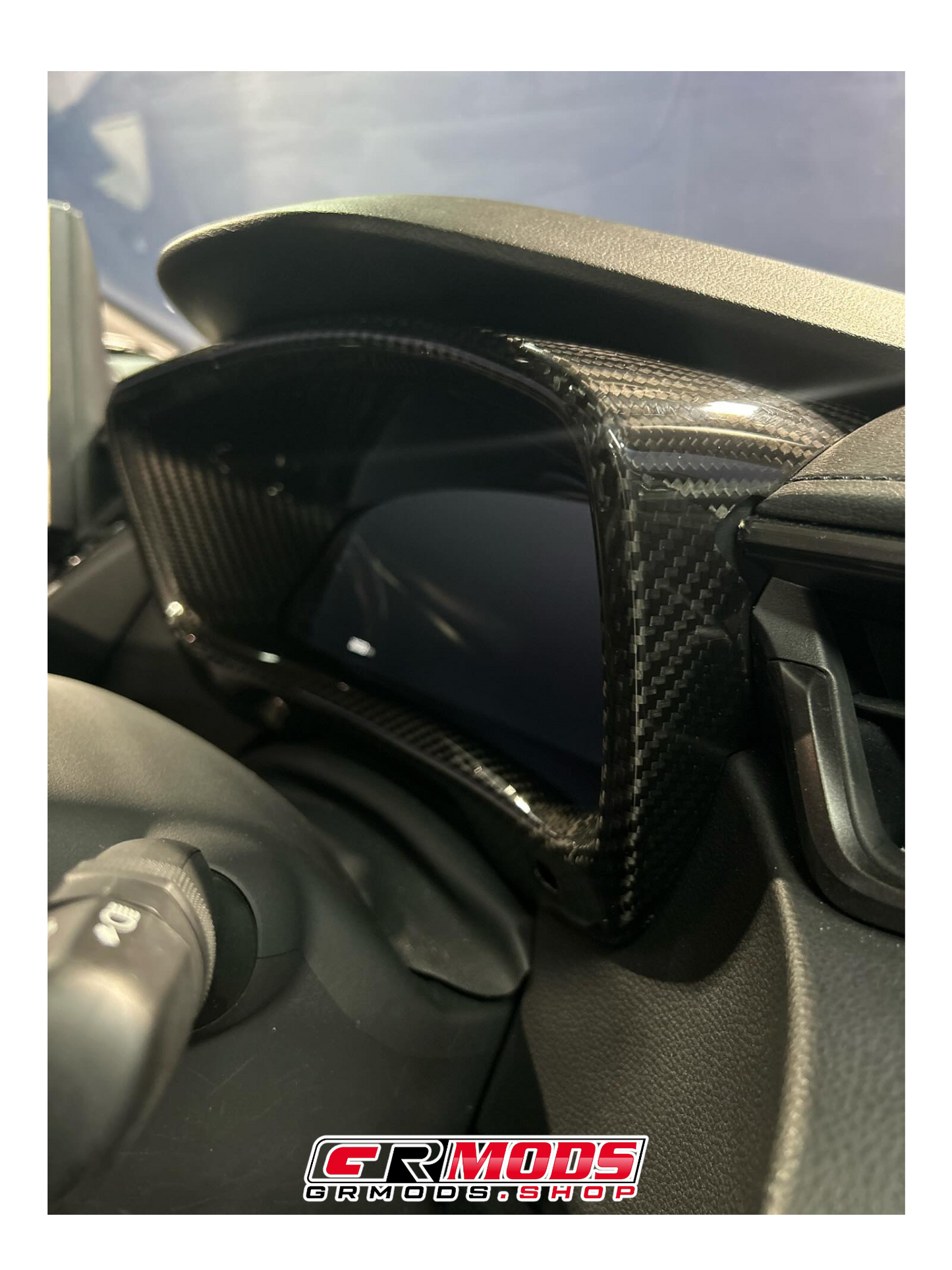 CARBON FIBER GR COROLLA CLUSTER INNER COVER