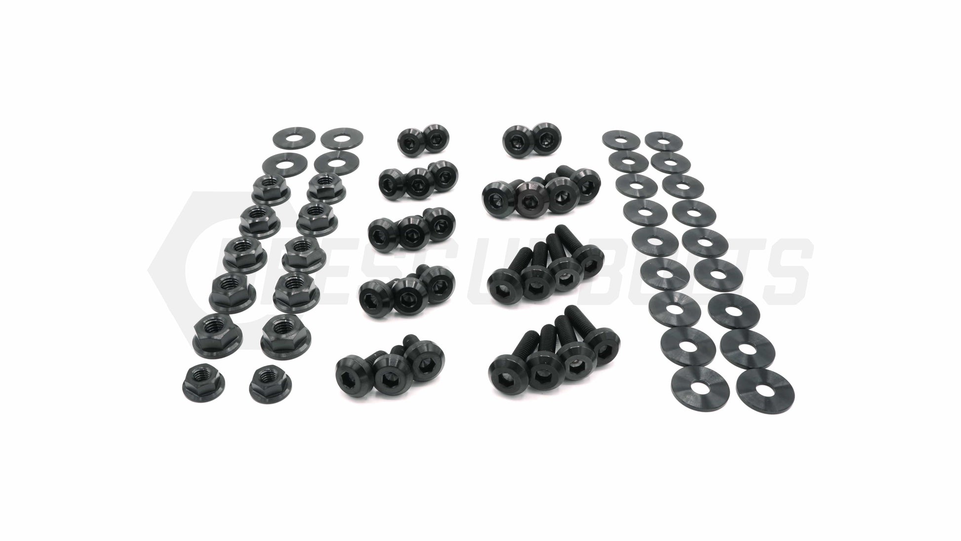 Infiniti Q60 (2014-2015) Titanium Dress Up Bolts Engine Bay Kit - DressUpBolts.com