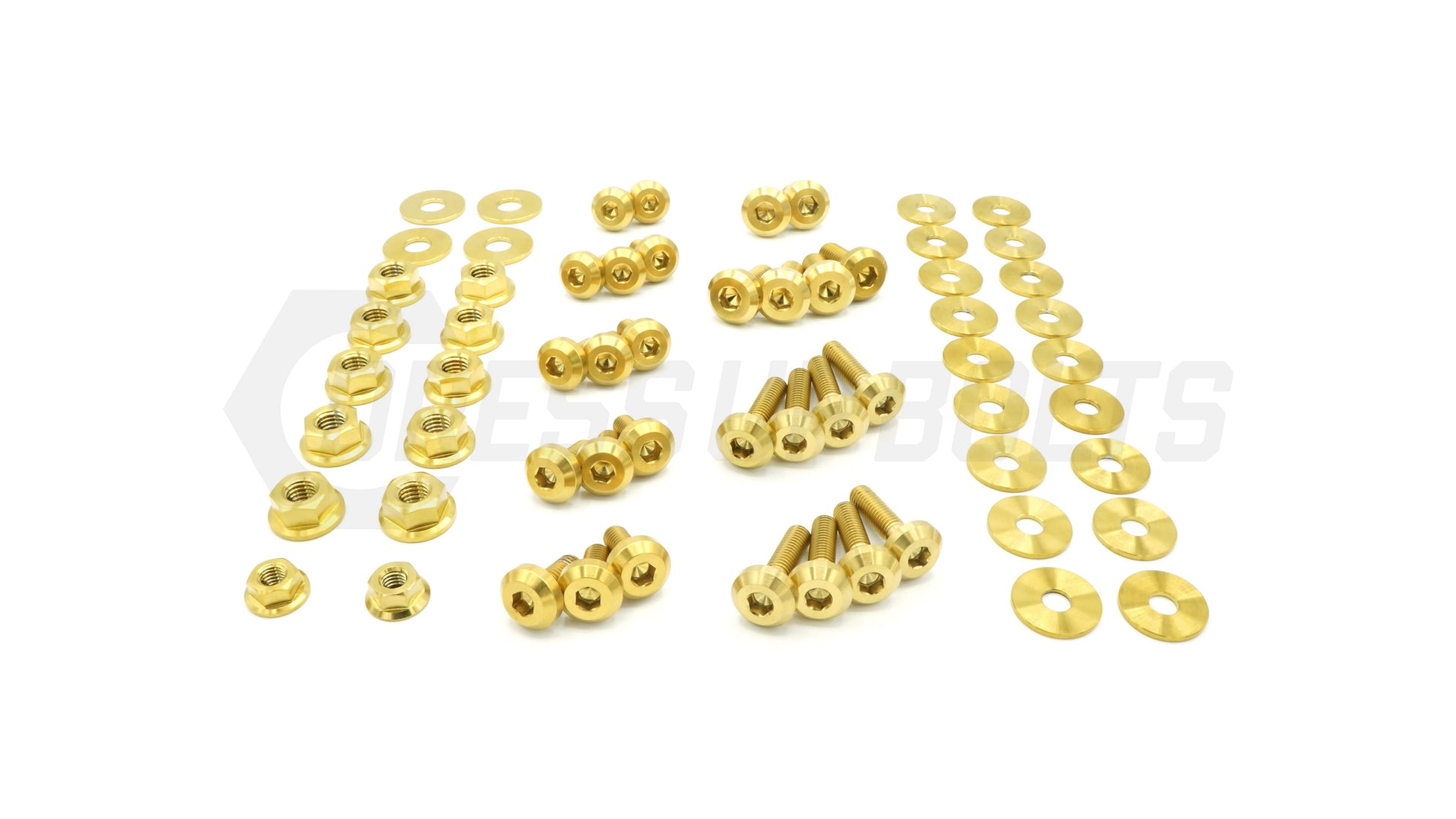 Infiniti Q50 (2014-2015) Titanium Dress Up Bolts Engine Bay Kit - DressUpBolts.com