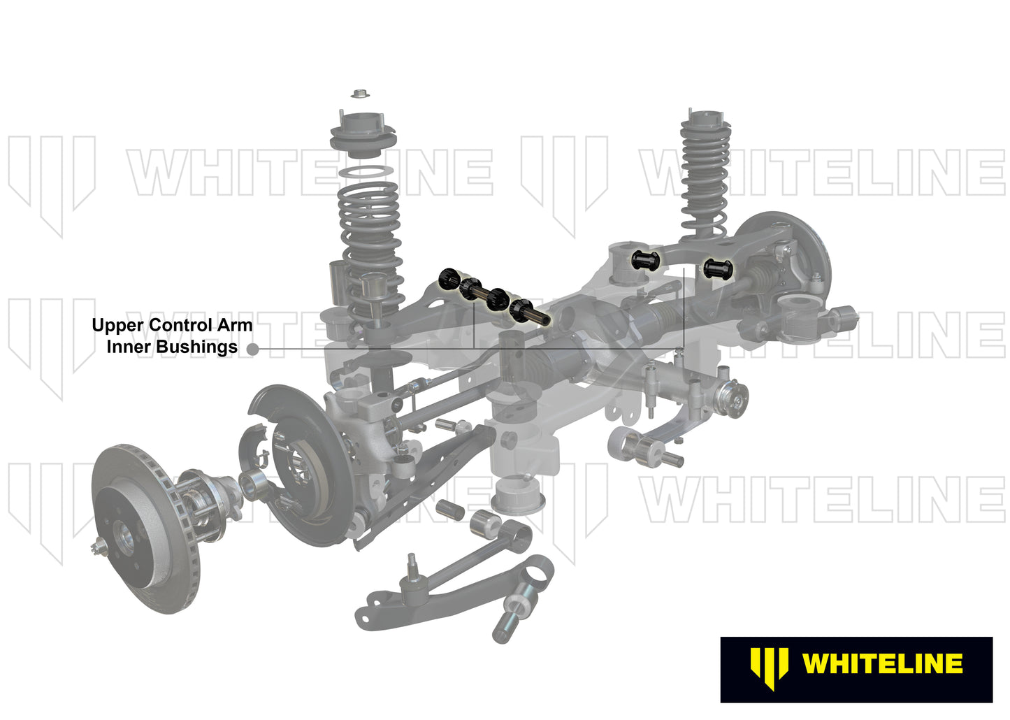 Whiteline Plus 2010 Volkswagen CC Rear Control Arm Upper Inner Bushing Kit