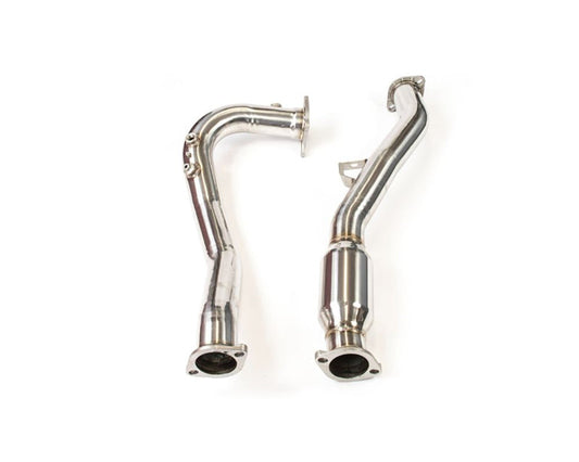 Invidia 2022+ Subaru WRX Manual Bottom High Flow Cat Front Pipe