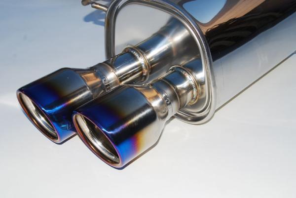 Invidia 11+ STI/WRX Sedan Only 76mm Q300 Titanium Tip Cat-back Exhaust