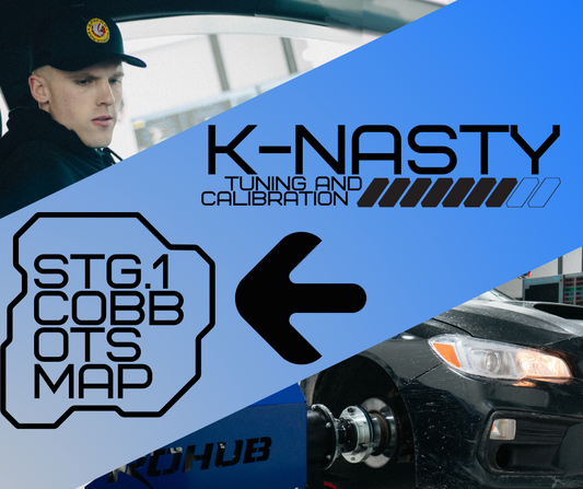 K-NASTY Stage 1 OTS Maps 2008-2014 Subaru WRX/STI