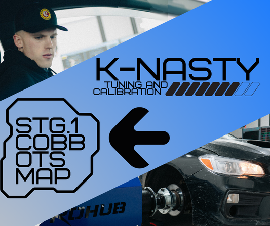 K-NASTY Stage 1 OTS Maps 2015-2021 Subaru WRX