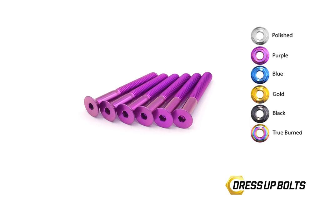 40mm Titanium Dress Up Bolts Steering Wheel Kit - DressUpBolts.com