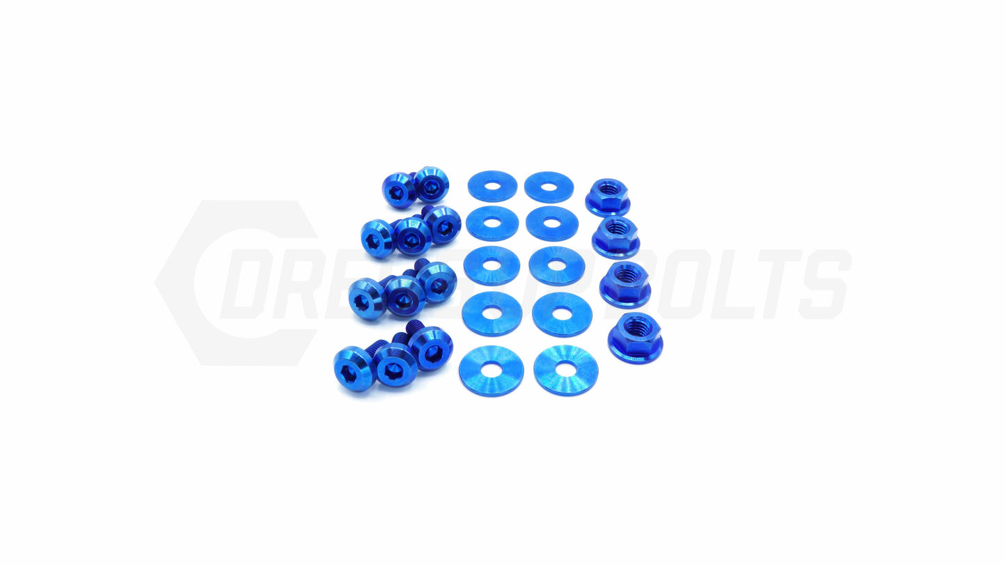 Dress Up Bolts Stage 1 Titanium Hardware Engine Bay Kit - Mazda Miata (1989-1997)