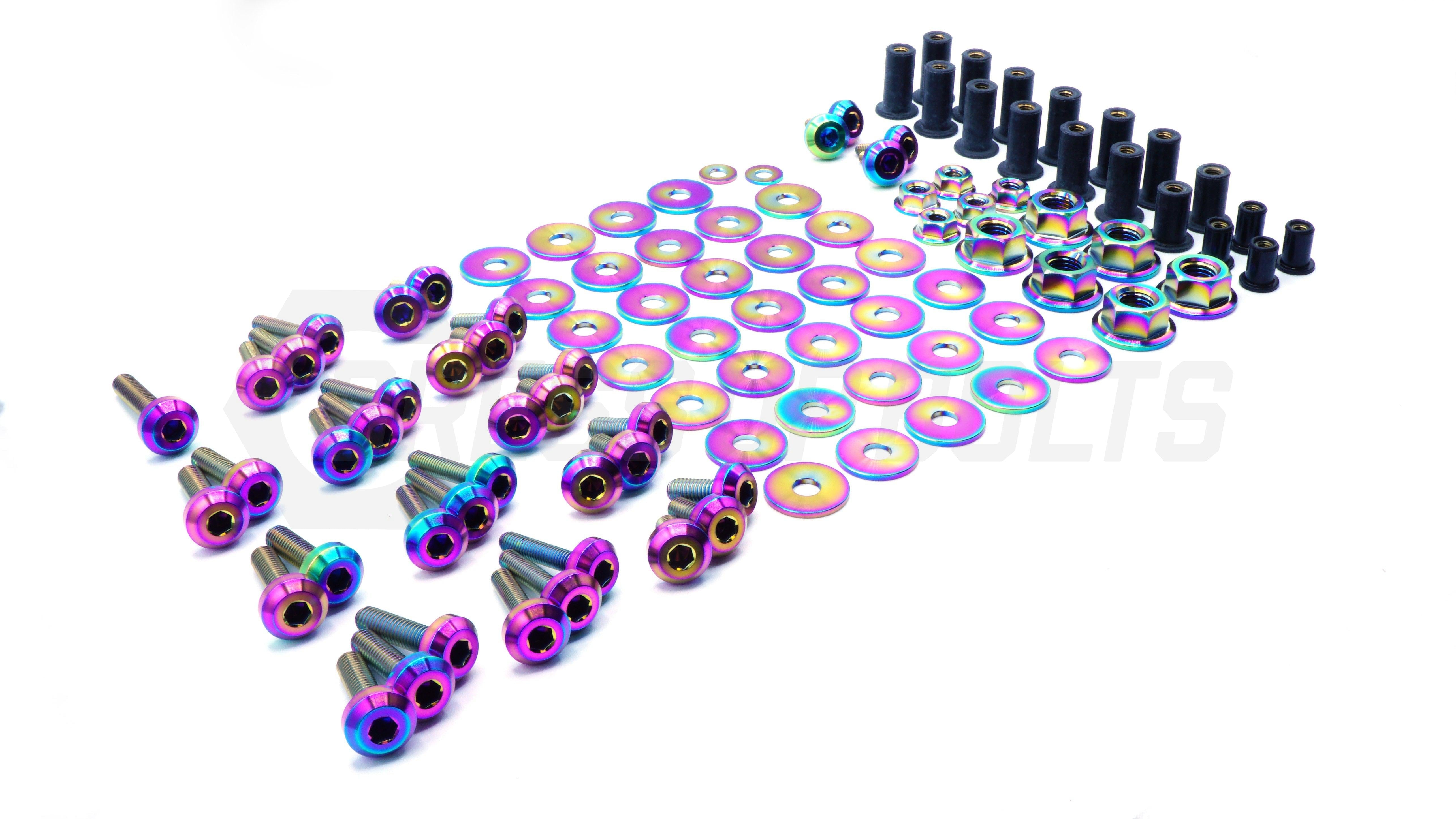 Dress Up Bolts Stage 2 Titanium Hardware Engine Bay Kit