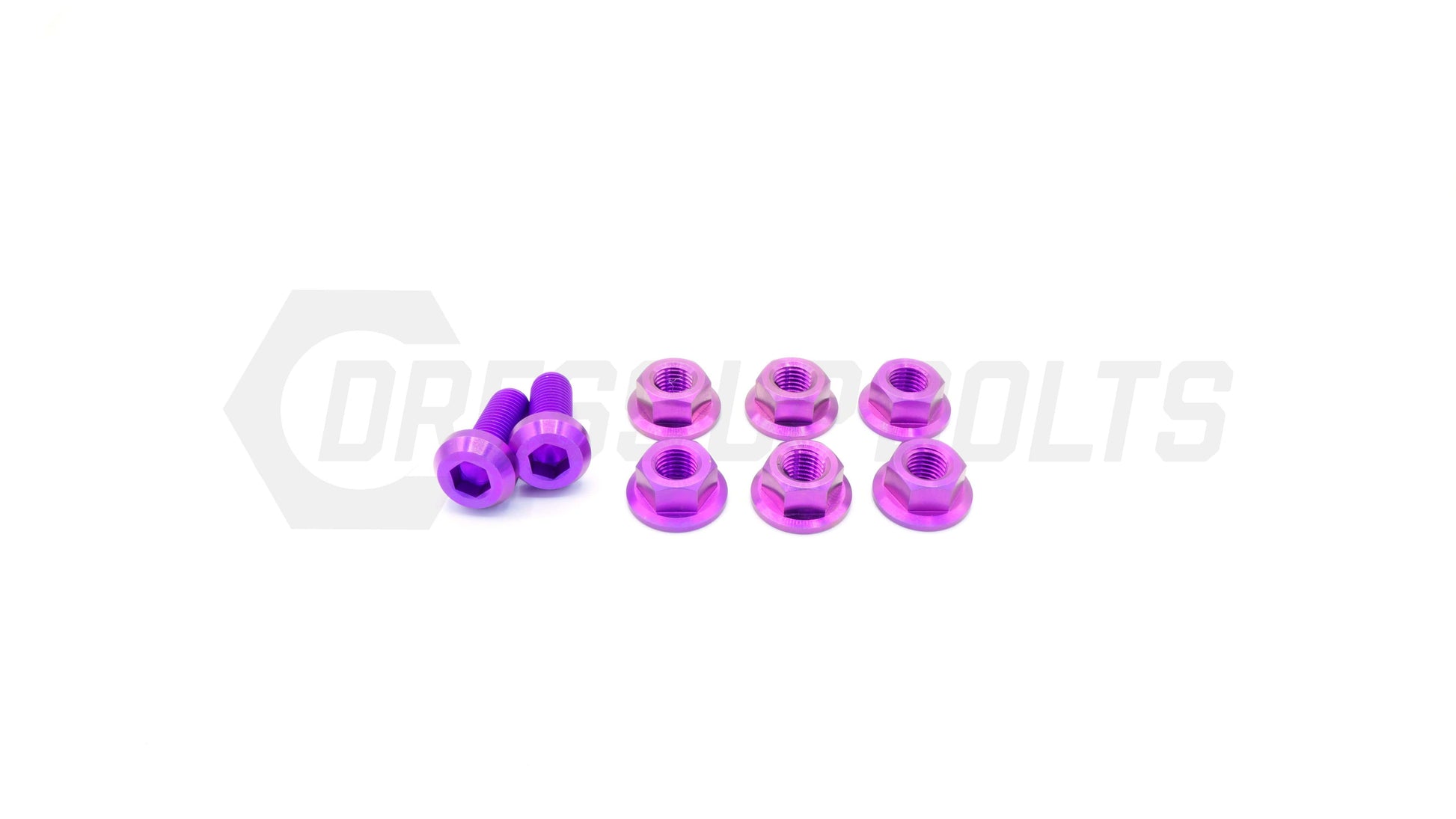 Mitsubishi Evo VIII (2003-2005) Titanium Dress Up Bolts Strut Tower Kit - DressUpBolts.com