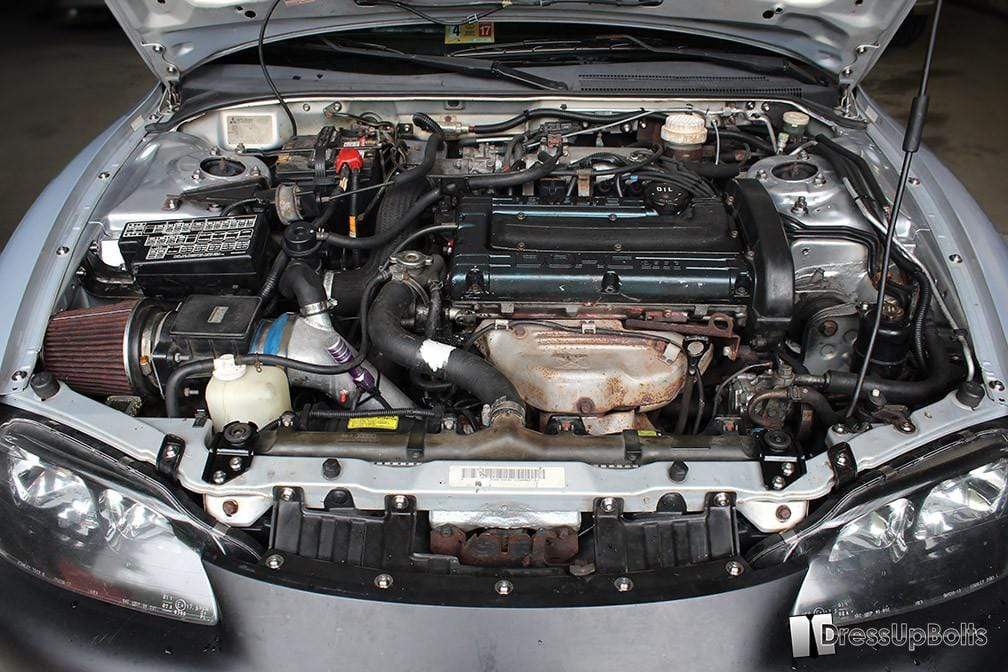 Eagle 2G Talon DSM (1995-1999) Titanium Dress Up Bolts Partial Engine Bay Kit - DressUpBolts.com