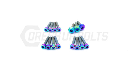 Nissan RB26 Titanium Dress Up Bolts Partial Engine Cover Kit - DressUpBolts.com