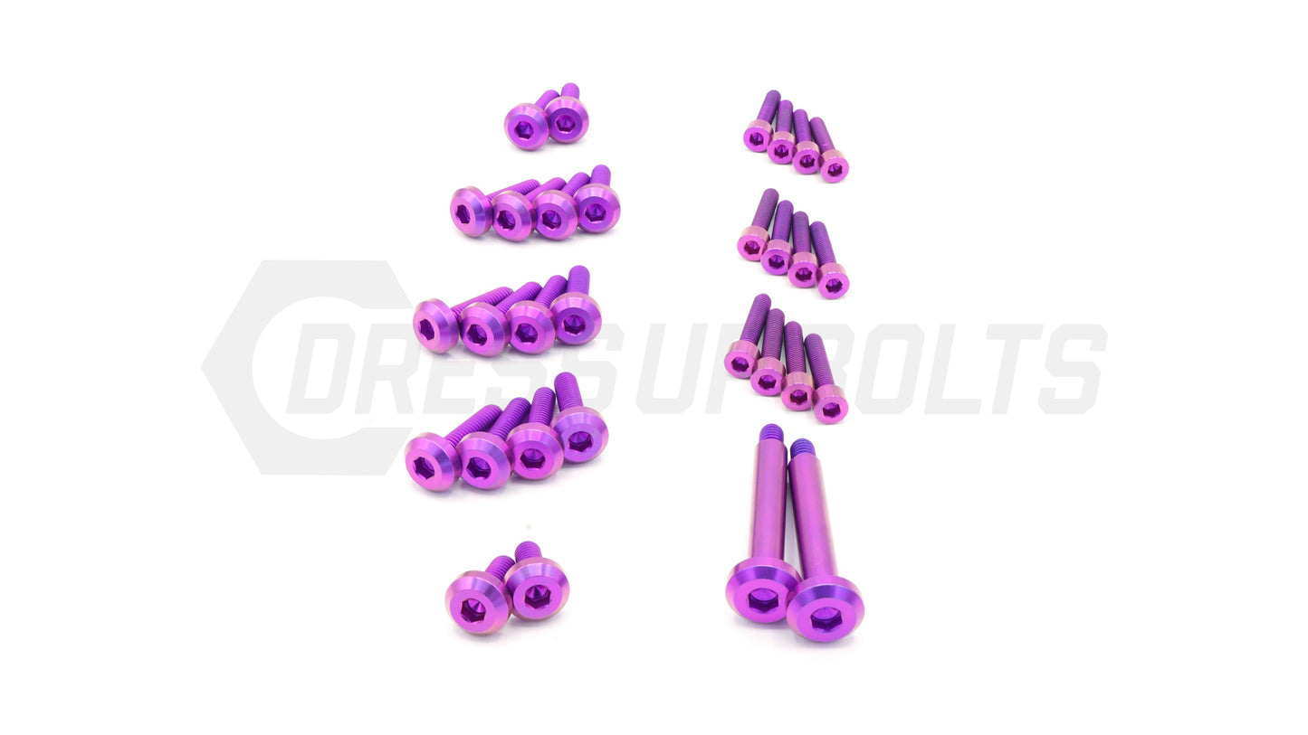 Nissan RB26 Titanium Dress Up Bolts Engine Cover Kit - DressUpBolts.com