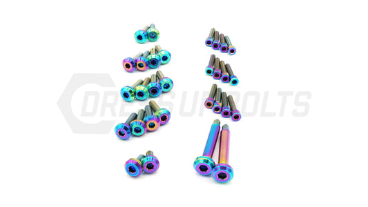 Nissan RB26 Titanium Dress Up Bolts Engine Cover Kit - DressUpBolts.com