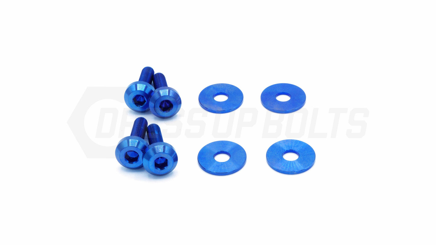 Nissan R35 GT-R (2007-2019) VR38 Titanium Dress Up Bolts Engine Cover Kit