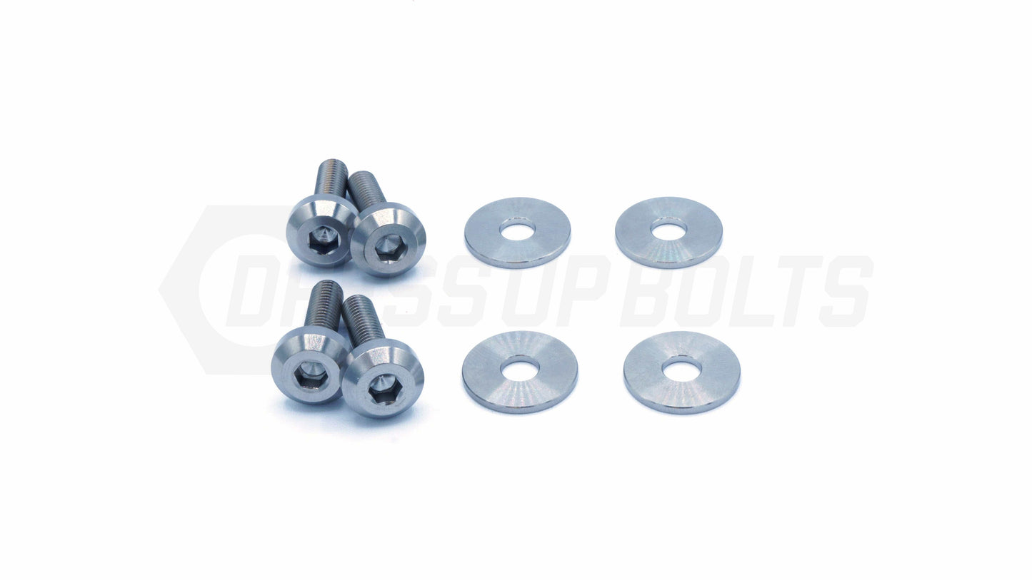 Nissan R35 GT-R (2007-2019) VR38 Titanium Dress Up Bolts Engine Cover Kit