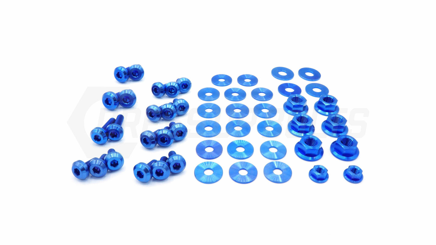 Dress Up Bolts Titanium Hardware Engine Bay Kit - Nissan Skyline GTS-R (R31) - DressUpBolts.com