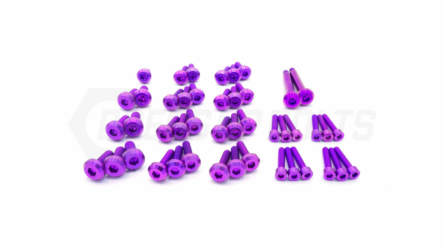 Dress Up Bolts Stage 2 Titanium Hardware Engine Kit - RB25 Engine - DressUpBolts.com