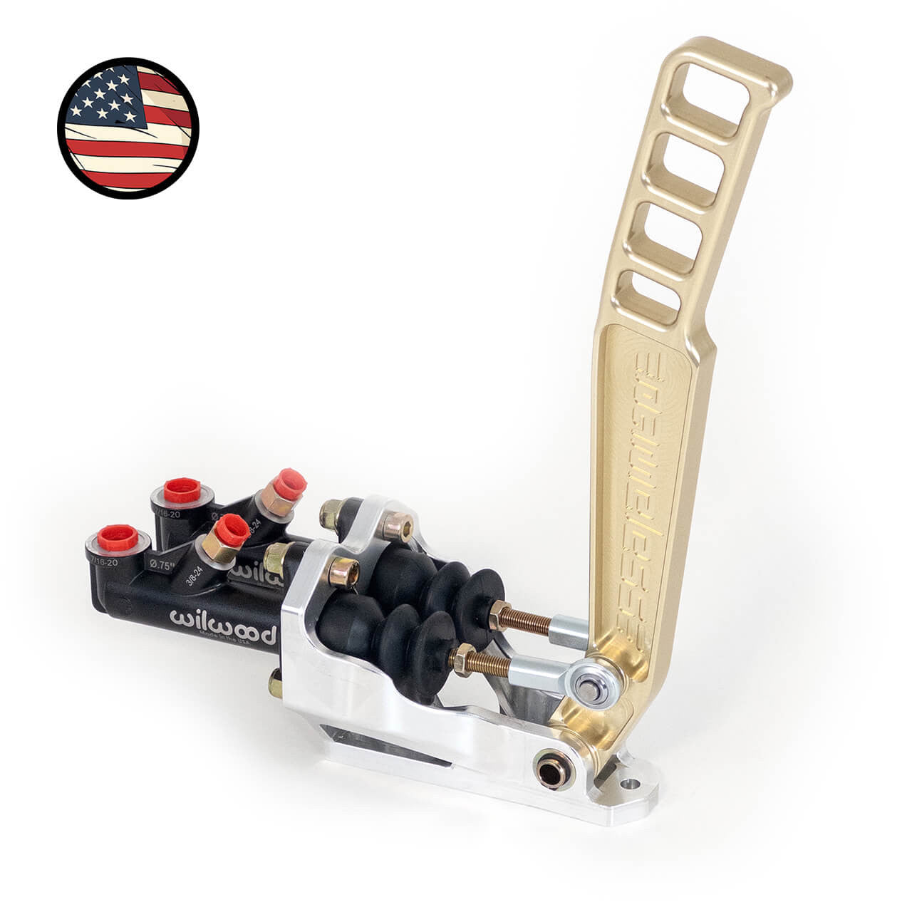 Handbrake Handle Only - Short (13") - Gold