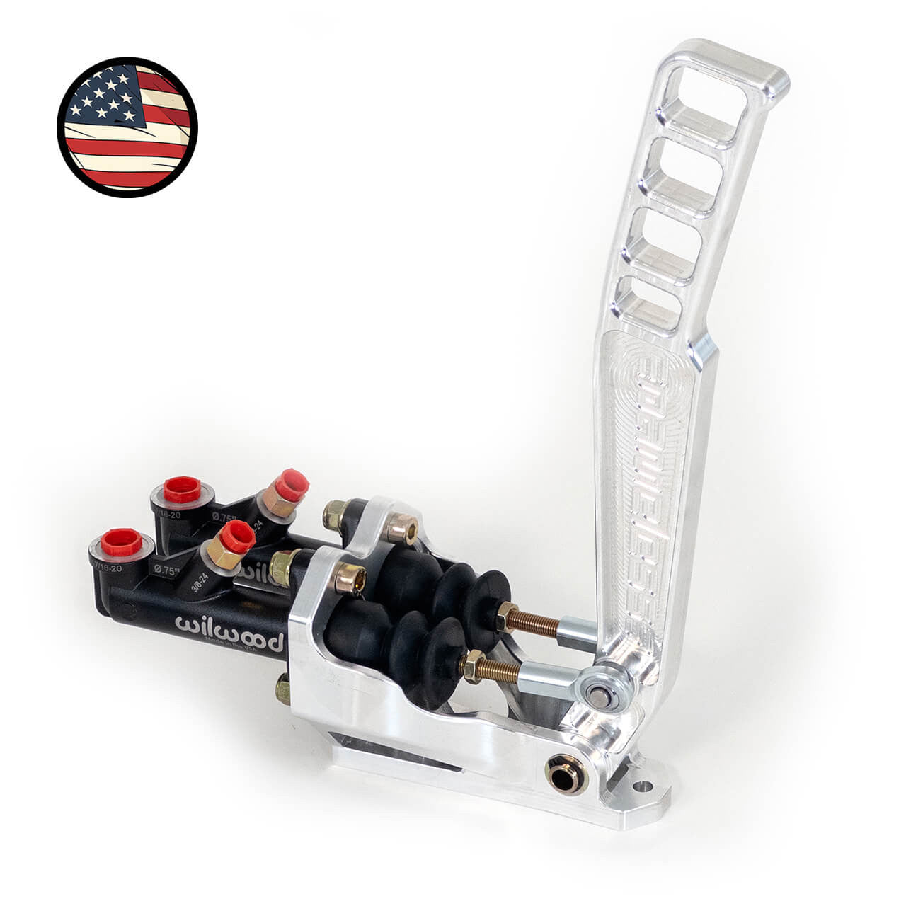Hydraulic Handbrake - Dual Master Cylinders - Short (13")  CNC Aluminum Handle