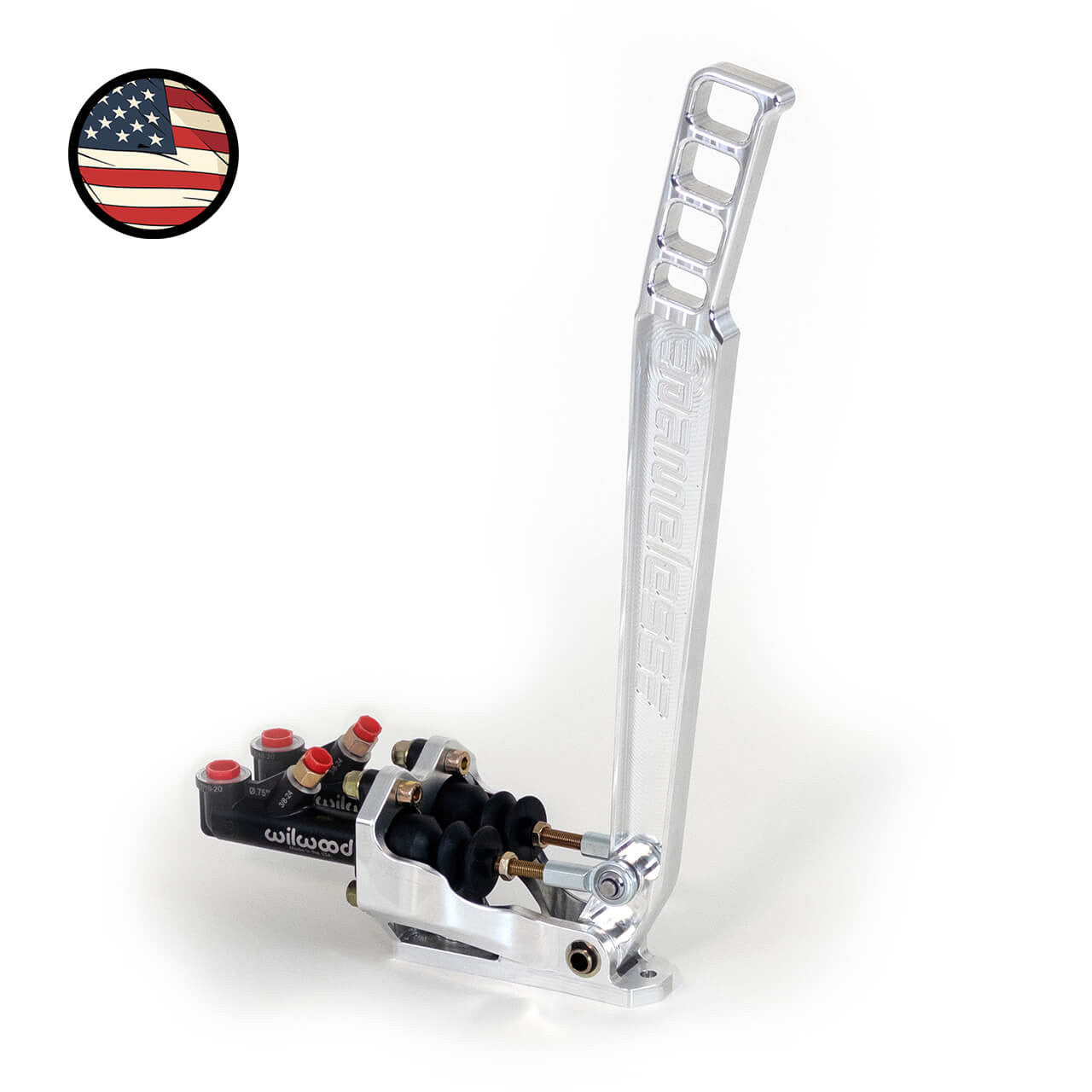 Hydraulic Handbrake - Dual Master Cylinders - Long (18") CNC Aluminum Handle