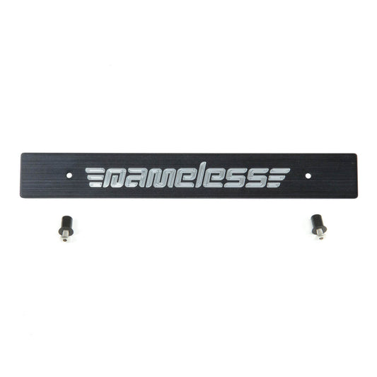 Nameless Front Plate Delete - Laser Engraved - Round Holes