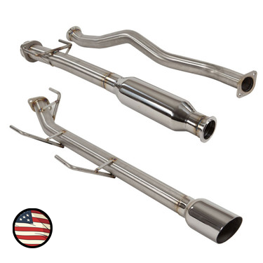 Catback Exhaust - 2017-2023 Nissan Sentra SR Turbo - Muffler Delete