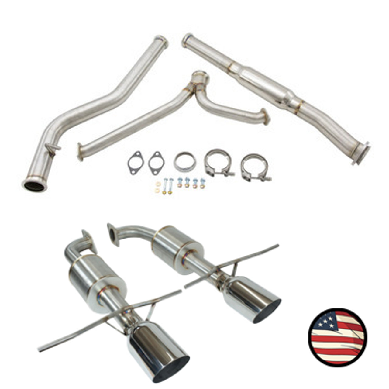 Catback Exhaust - 2018+ Ascent - 5" Muffler
