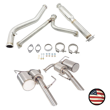 Catback Exhaust - 2020-2025 Outback XT/Wilderness - Dual Chamber - 5" Muffler