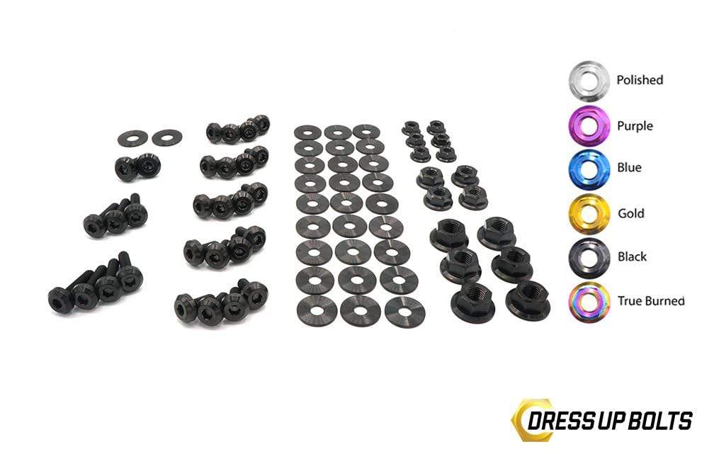 Nissan S15 (1999-2002) Titanium Dress Up Bolts Full Engine Bay Kit - DressUpBolts.com