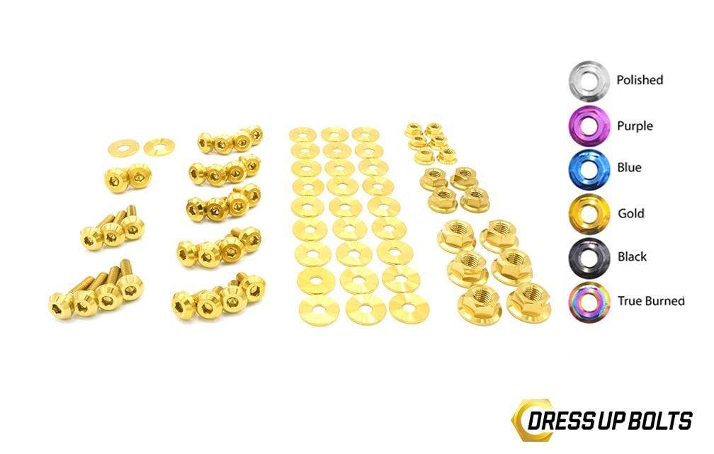 Nissan S15 (1999-2002) Titanium Dress Up Bolts Full Engine Bay Kit - DressUpBolts.com