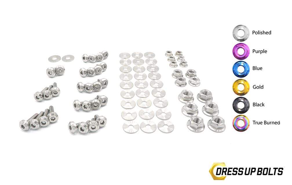 Nissan S15 (1999-2002) Titanium Dress Up Bolts Full Engine Bay Kit - DressUpBolts.com