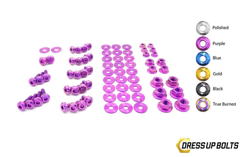 Nissan S15 (1999-2002) Titanium Dress Up Bolts Full Engine Bay Kit - DressUpBolts.com