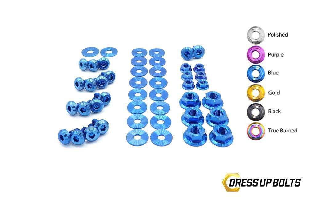 Nissan S15 (1999-2002) Titanium Dress Up Bolts Partial Engine Bay Kit - DressUpBolts.com