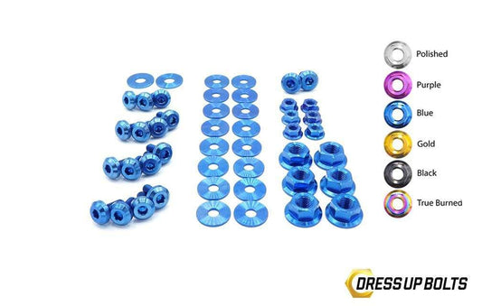 Nissan S15 (1999-2002) Titanium Dress Up Bolts Partial Engine Bay Kit - DressUpBolts.com