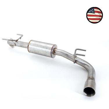 Axleback Exhaust - 2024+ Crosstrek - Executive  - Single Exit 3" Double Wall Tip