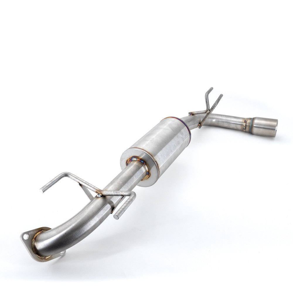Axleback Exhaust - 2018-2023 Crosstrek - Executive 5" Muffler - Single Exit 3" Double Wall Tip