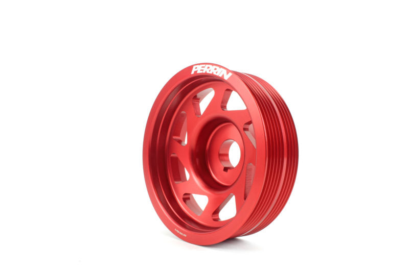 Perrin Crank Pulley for 10th Gen Civic Type-R Red