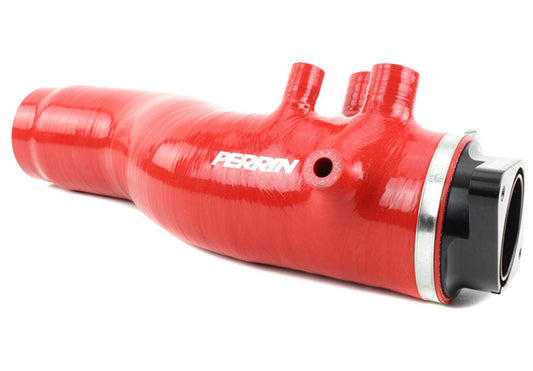 Perrin 2015-2021 Subaru WRX Red 3in Turbo Inlet Hose w/ Nozzle